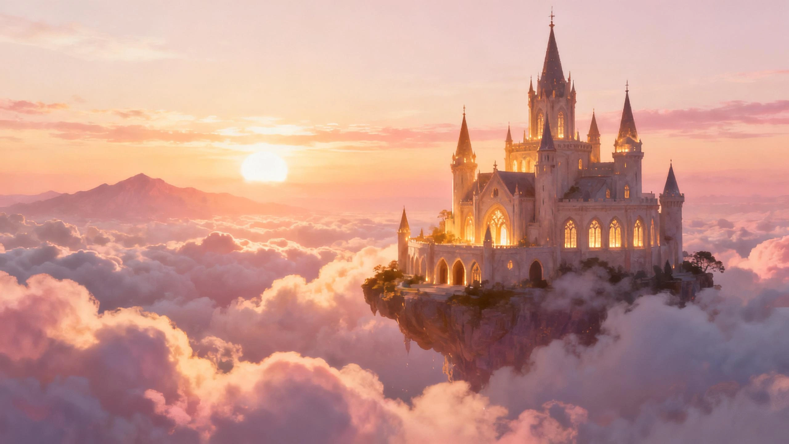 Fantasy Landscape - AI generated landscape by Perplexity Image